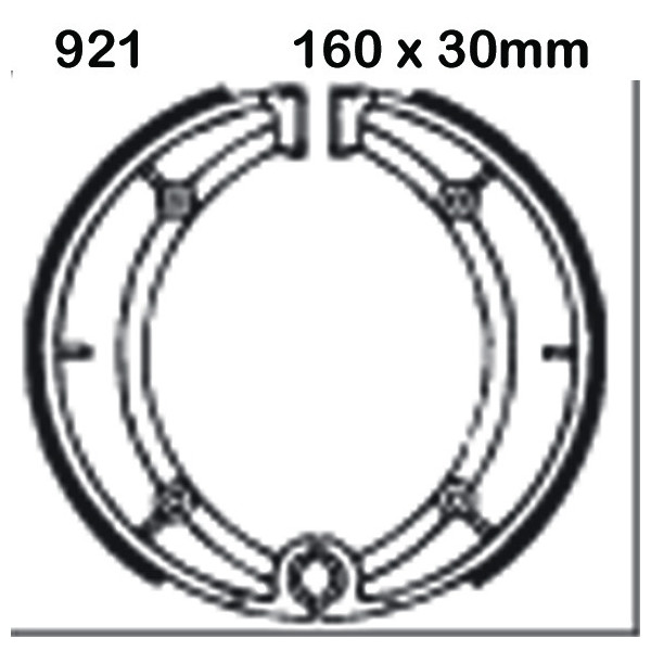 EBC EBC Brake Shoes 921